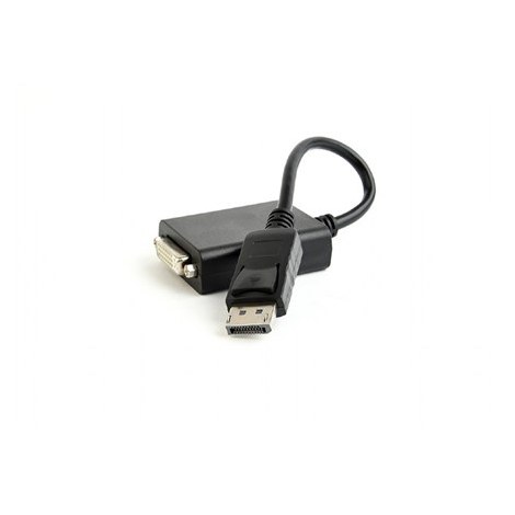 Cablexpert DVI | Female | 20 pin DisplayPort | Male | Black | 0.1 m
